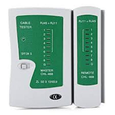 Testador de Cabos Lan RJ-11 e RJ-45