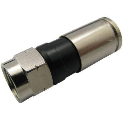 CONECTOR RG6 COMPRESSÃO