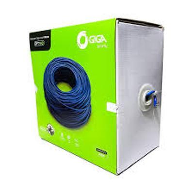 CABO REDE 4 PARES - 0.51MM CX305M PRETO COBREADO - GIGASECURITY