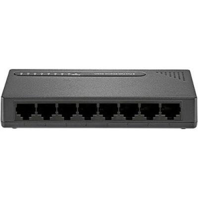 Switch Vlan Fixa 8 Portas Preto RE118 Multilaser