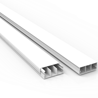 CANALETA 40X15 BRANCA C/FITA DUPLA FACE