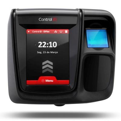 Controlador de Acesso iDFlex Pró - Proximidade+Biometria+Senha+tcp/ip