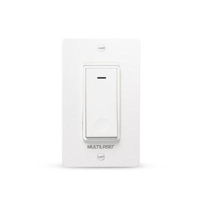 Interruptor Inteligente 1 Tecla Wi-Fi - Multilaser Liv - SE235