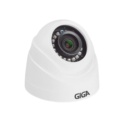 Câmera GIGA SECURITY - Dome  - IR 30M - 720p  2.6mm Plástico