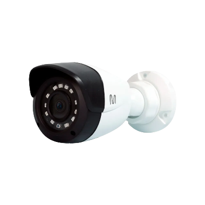 Câmera Bullet Plástico 720P 1/4 2.6MM IR 20M IP66 M1 AB120 - GS0461C